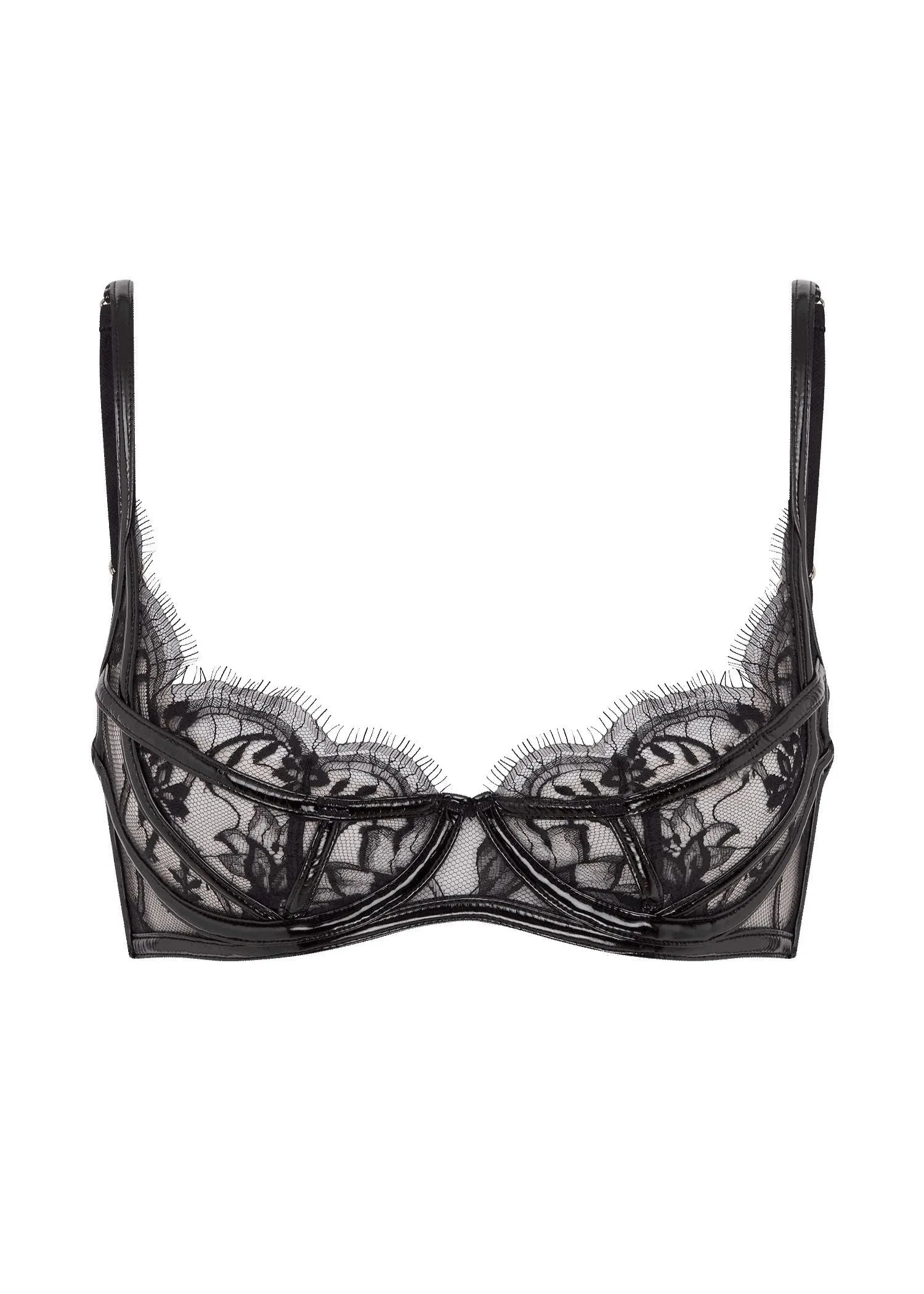 Alyss Plunge Bra (Black)