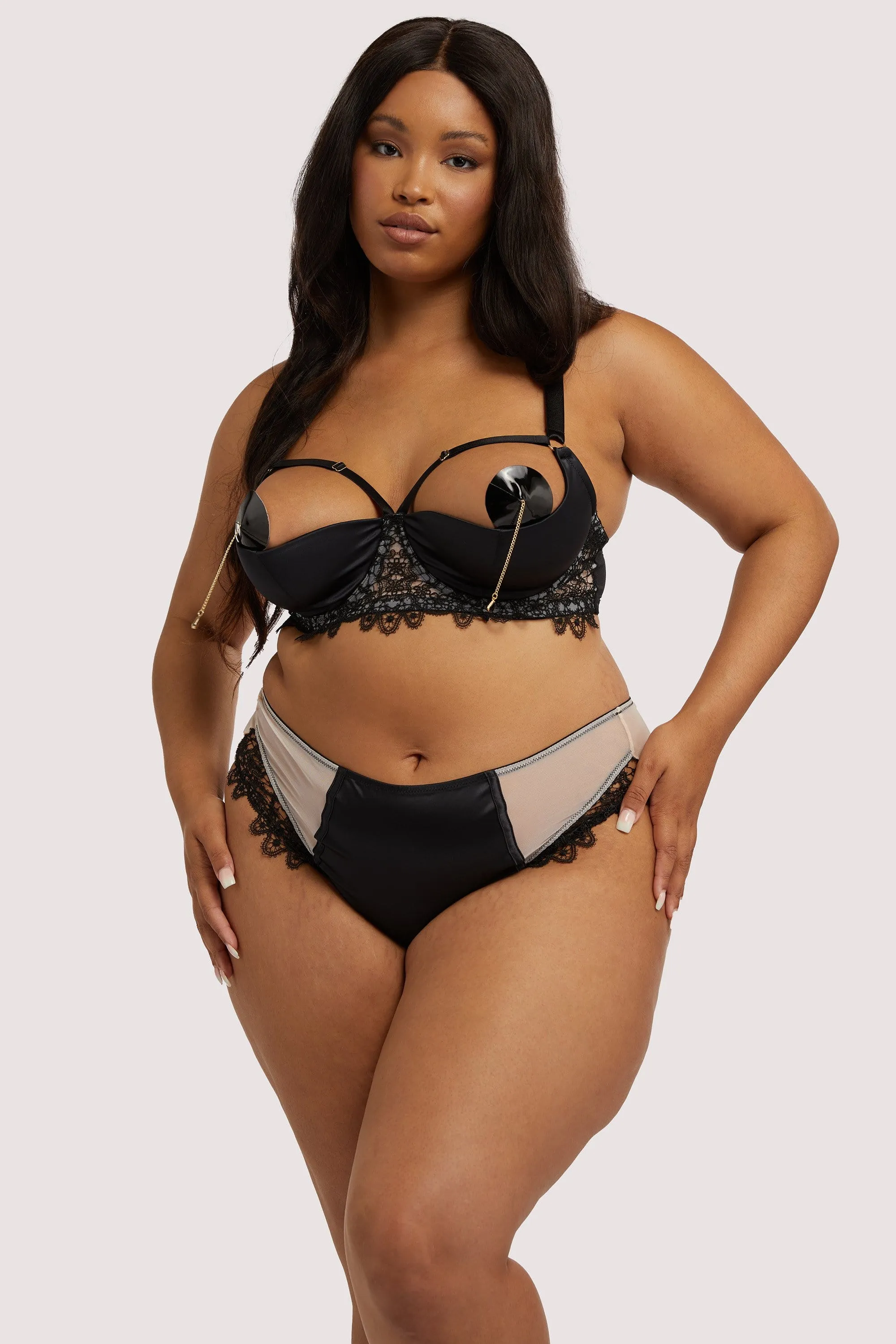 Anaise Black Highwaist Brief