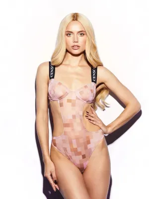 Basic bodysuit Censored body