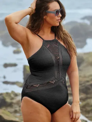 Becca Color Play Hi-neck One Piece Swimsuit