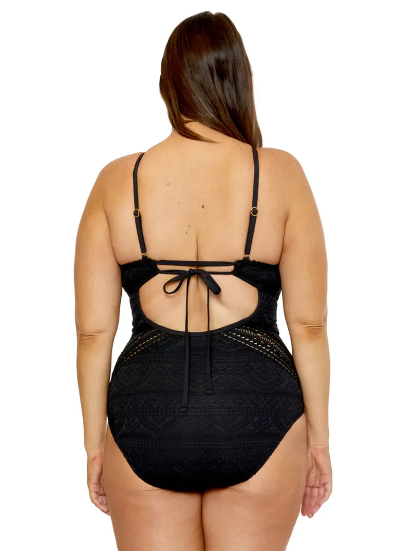 Becca Color Play Hi-neck One Piece Swimsuit