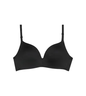 Black triangle bra with cups for girls Dim Invisible