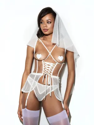 Bridal Harness Corset Honey Moon