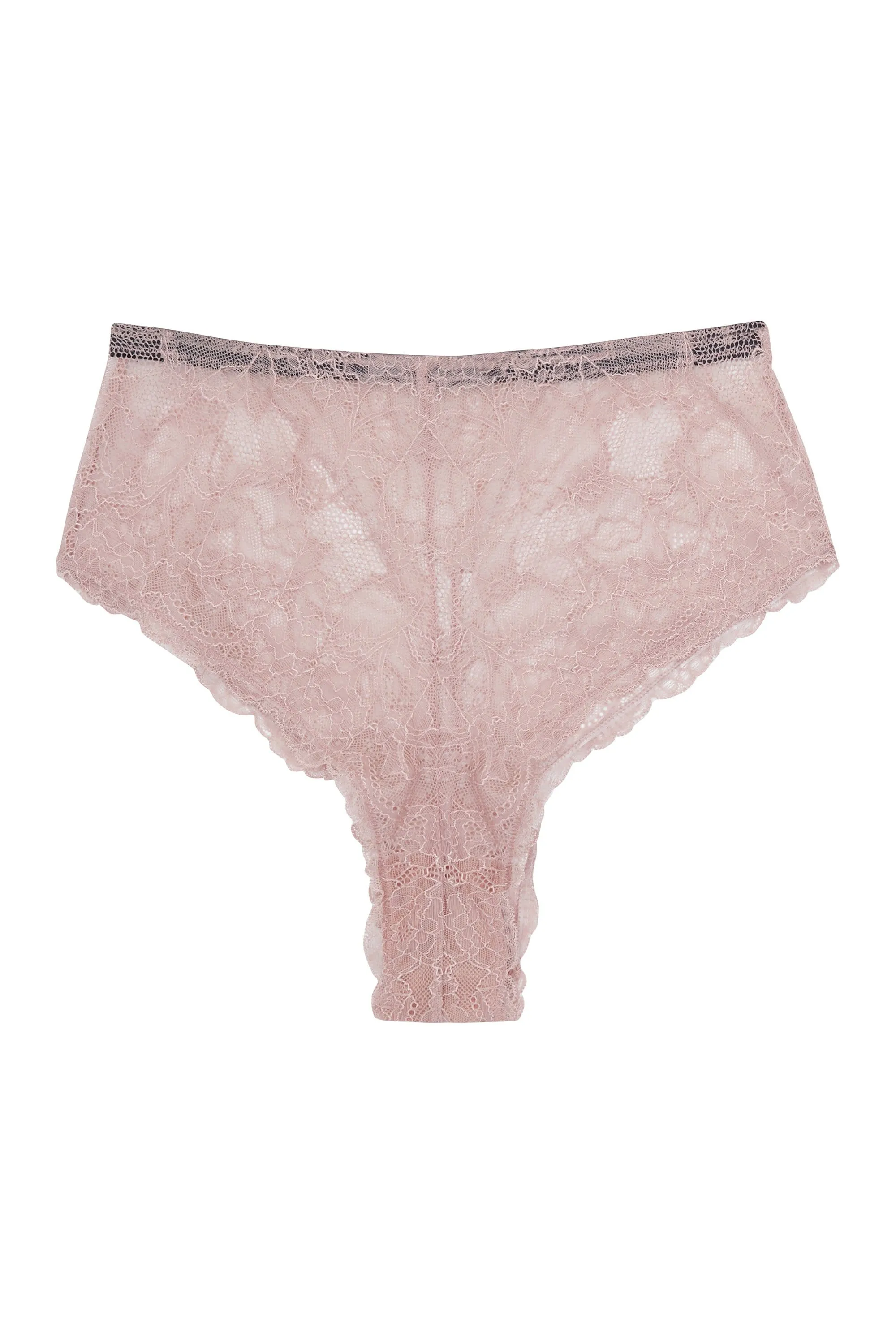 Celestina Pink High Waist Curve Brief