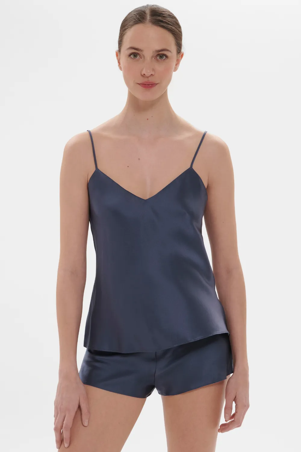 Dream Silk Short Cinder Blue