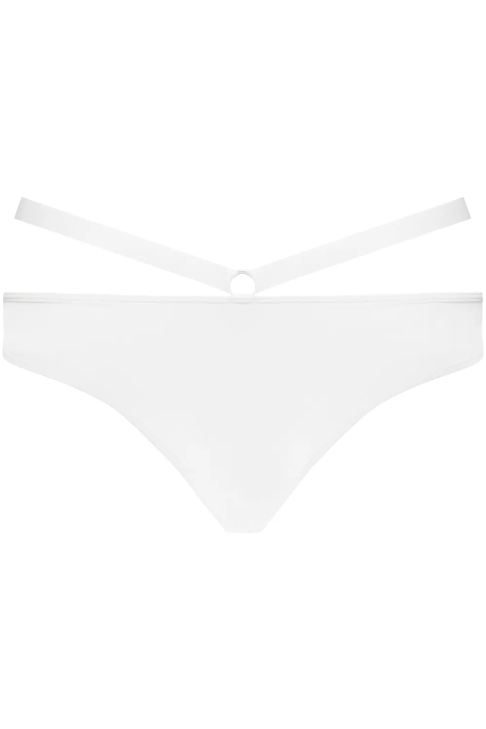 Fatale Tanga Bikini Bottom in White