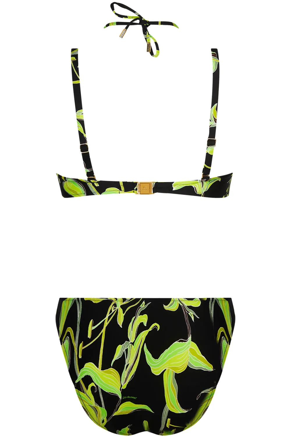 Fleurs de Nuit Strapless Swimsuit