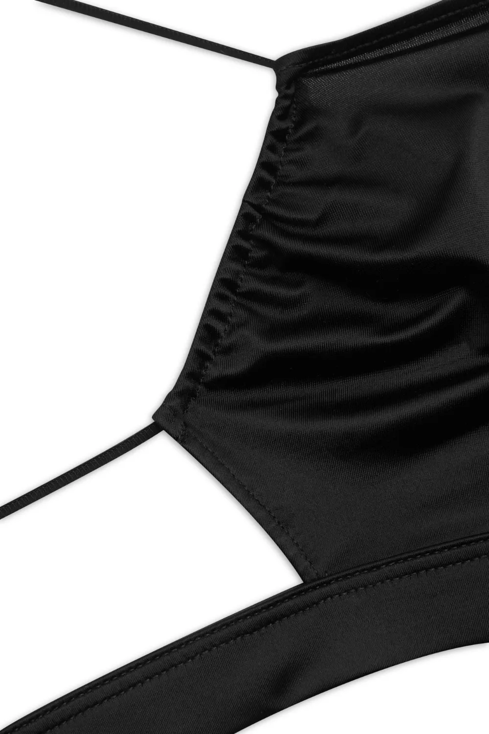 French Kiss Bralette Black