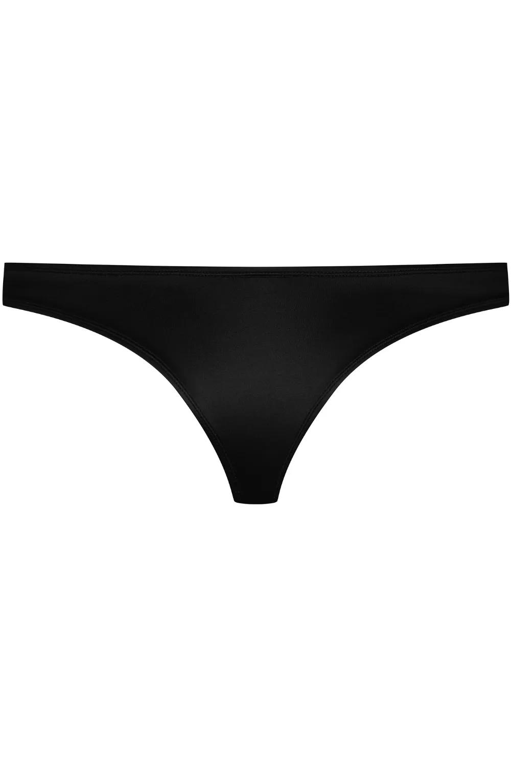French Kiss High Cut Tanga Black