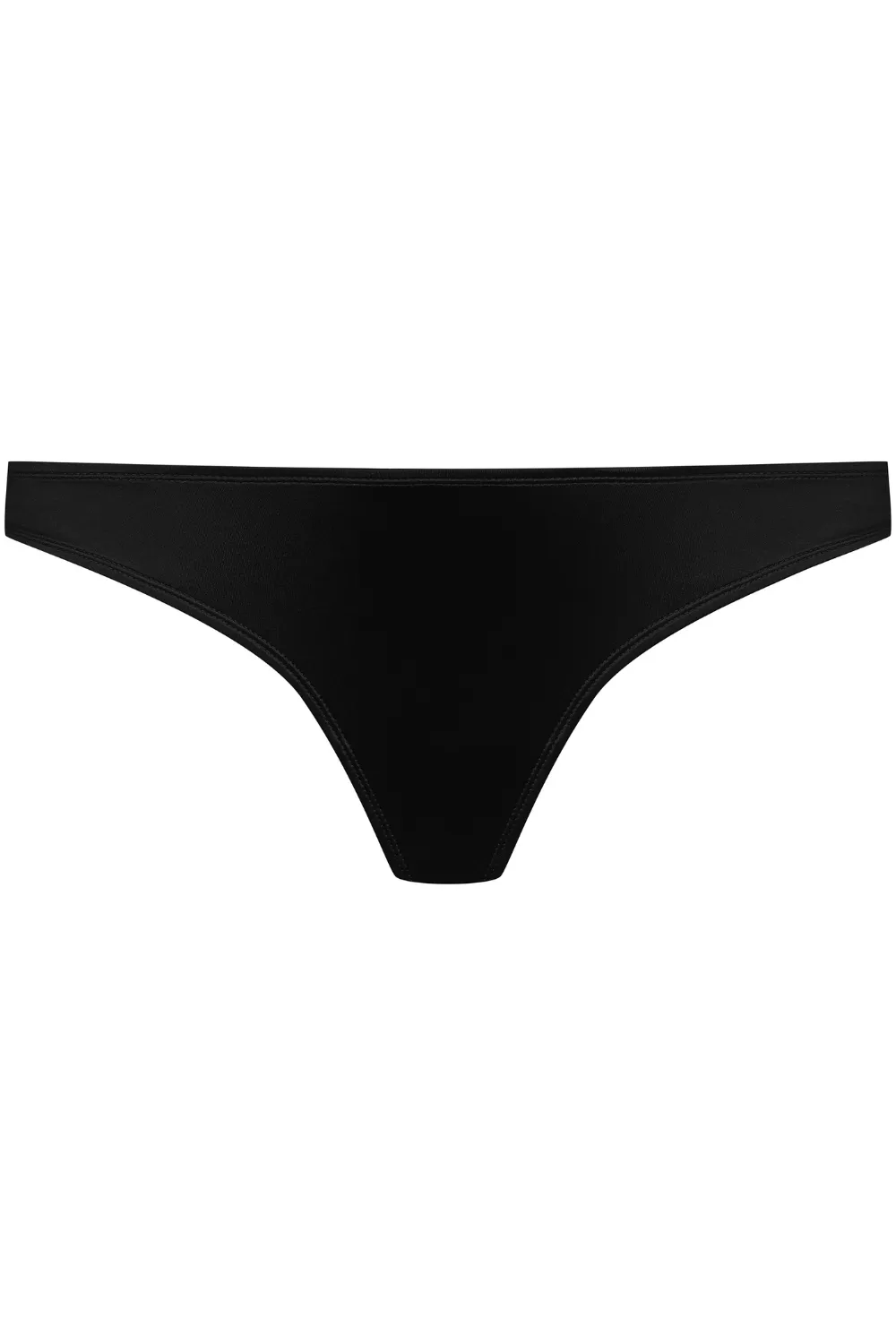 French Kiss High Cut Tanga Black