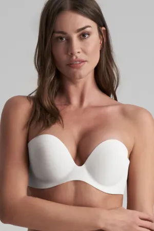 Gala Adhesive Backless Bra Ivory