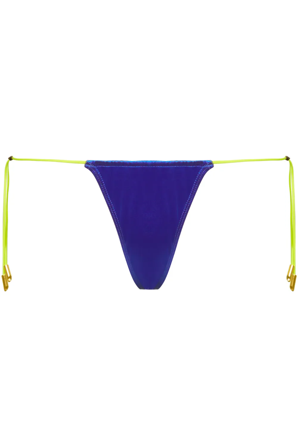 Glow Thong Bikini Bottom in Blue