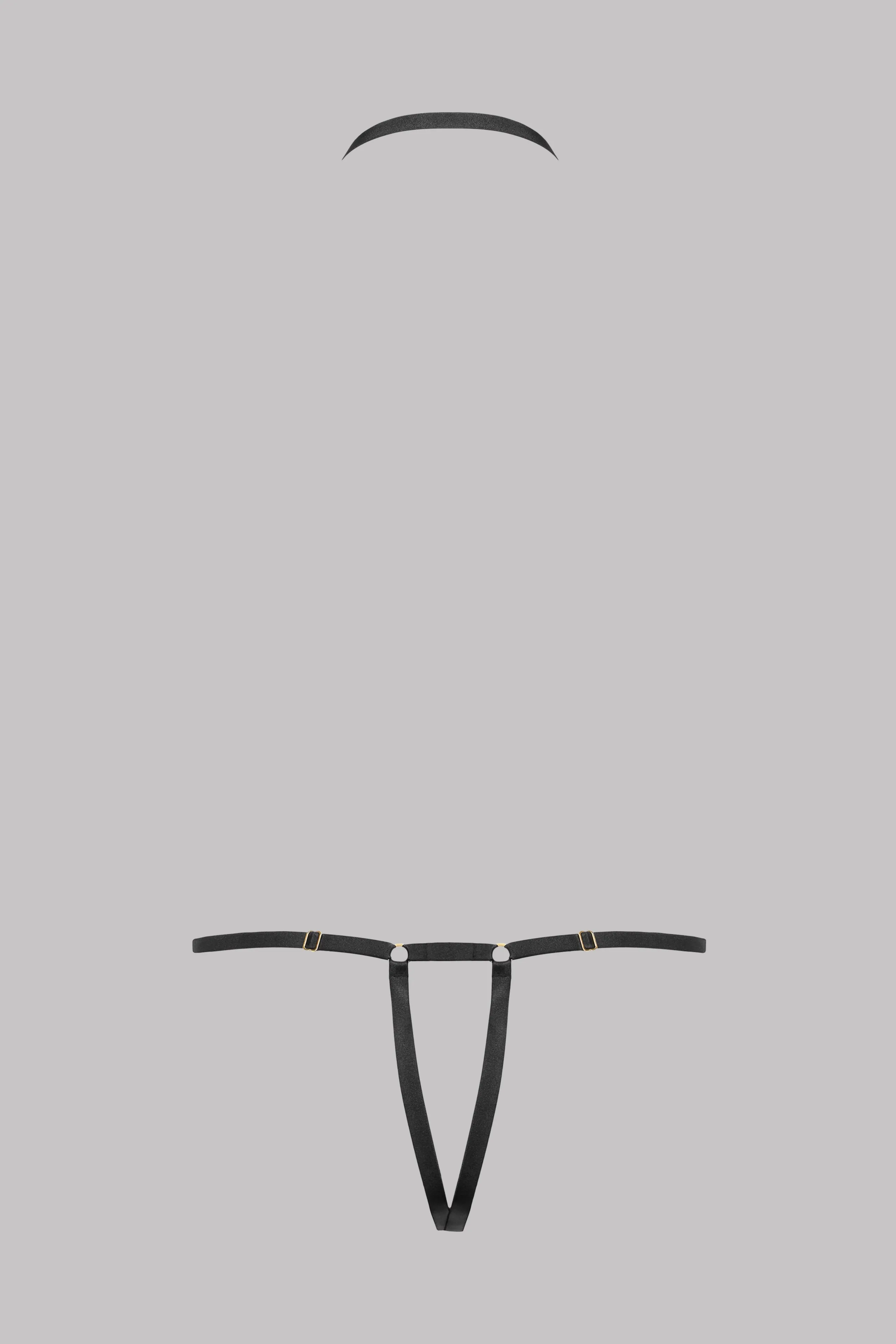 Harness with nipple covers - Jeux Magnétiquess