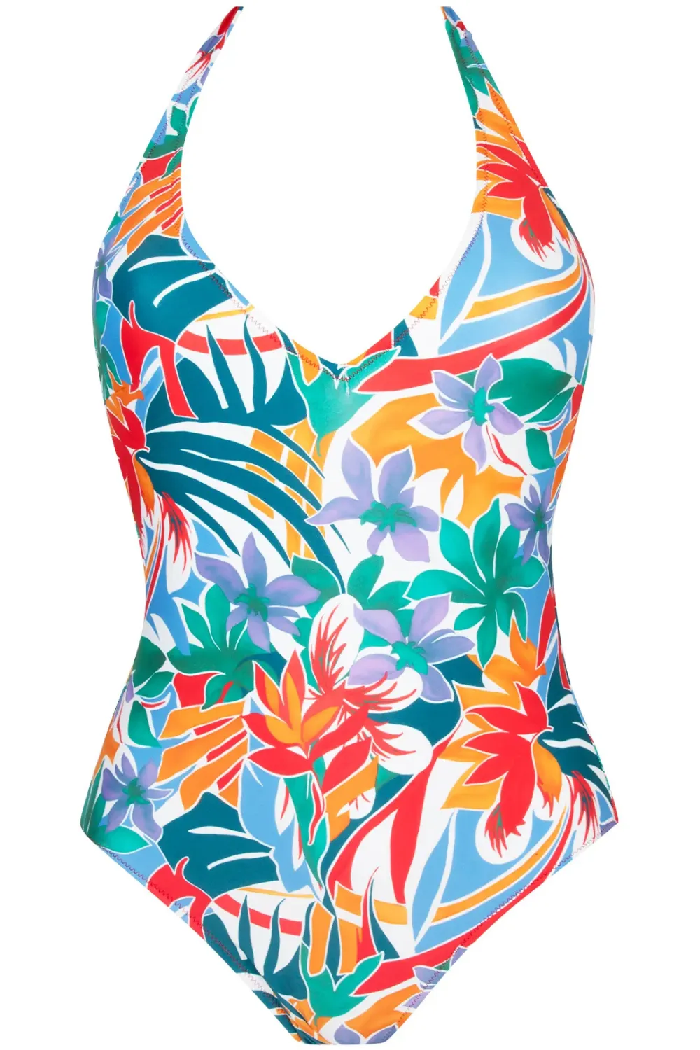 La Flaneuse Halterneck Swimsuit