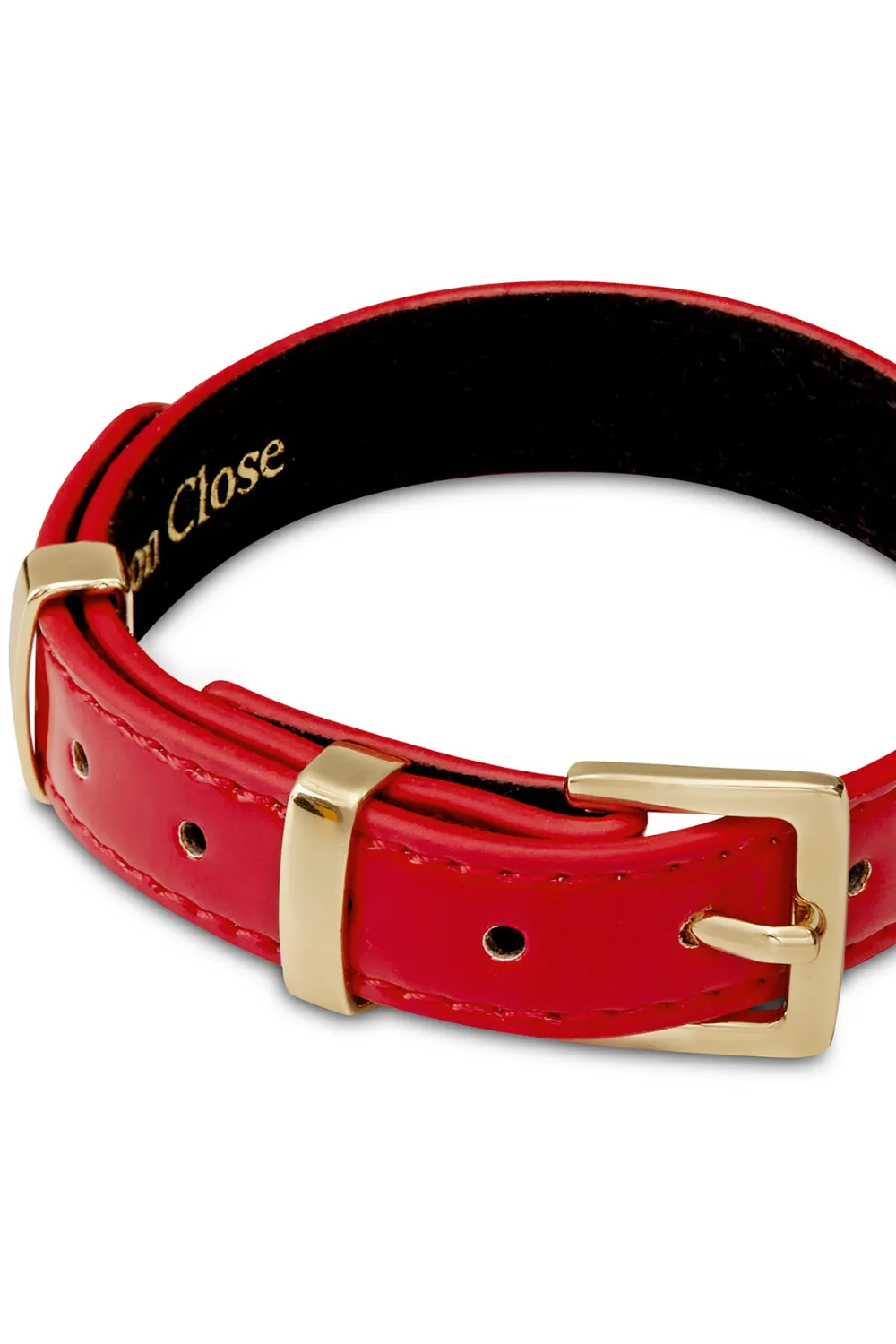 La Liaison Anklet in Red