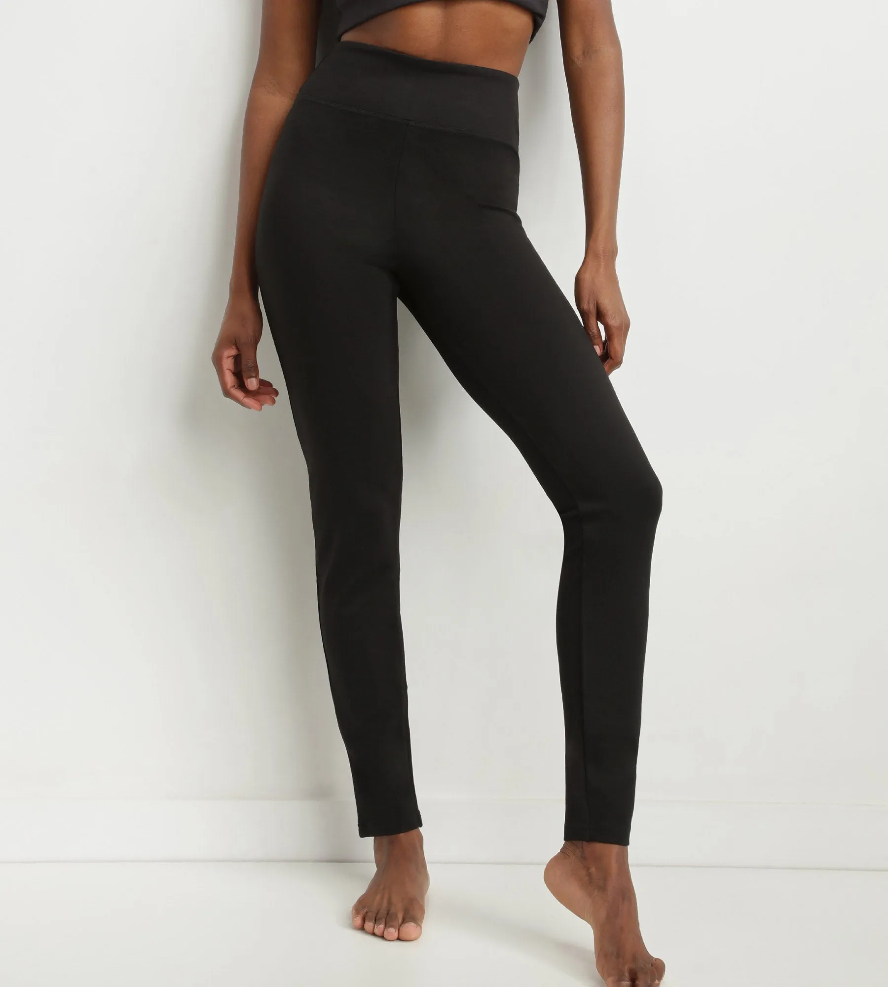 Legging pour femme Noir effet galbant Dim Relax & Go