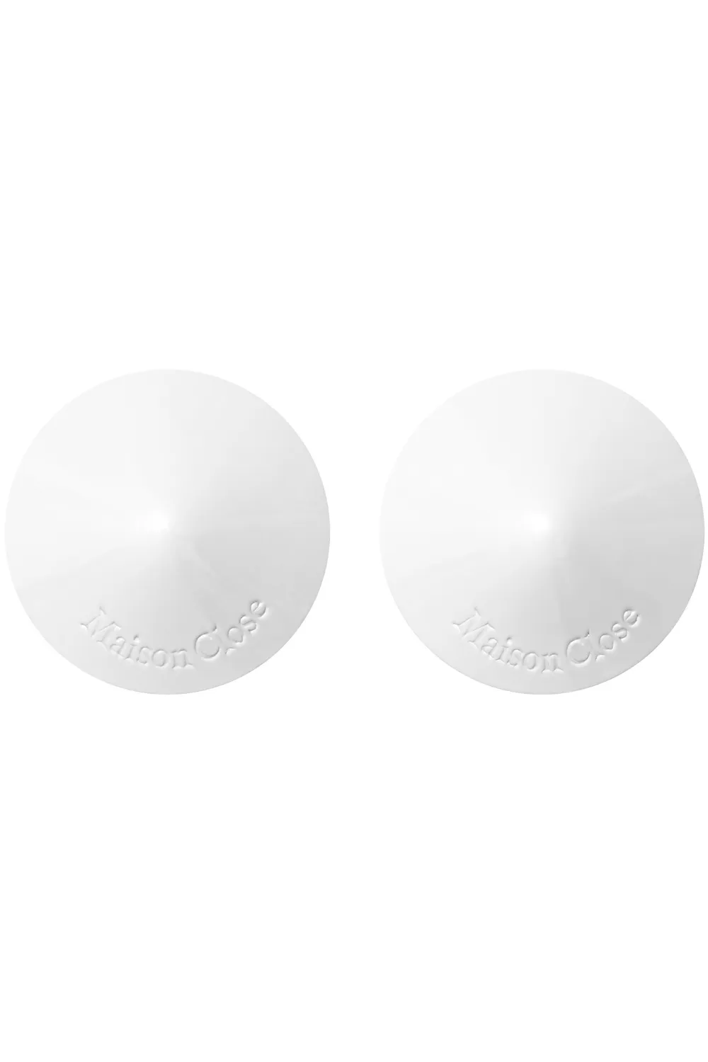 Les Fétiches Patent Leather Pasties White