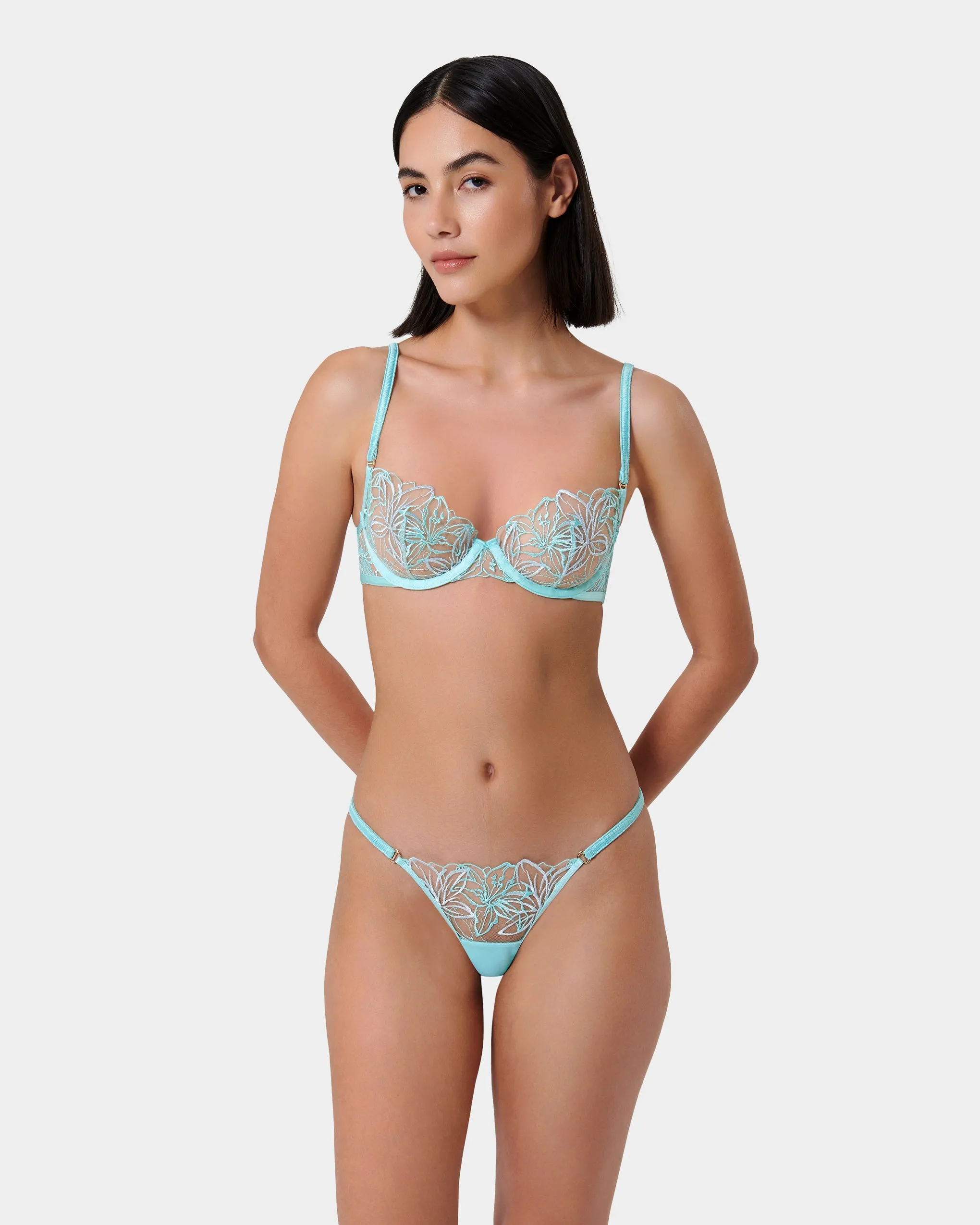 Lilly Brief Island Paradise Blue/Ice Water Blue/Sheer