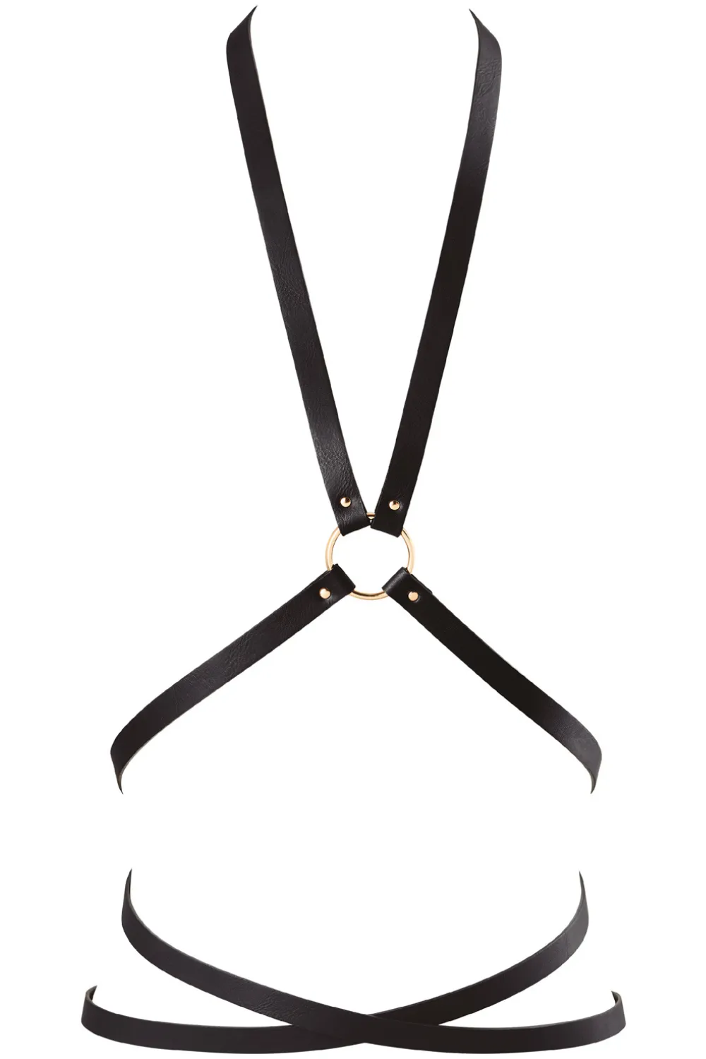 Maze Vegan Leather Wrap Harness