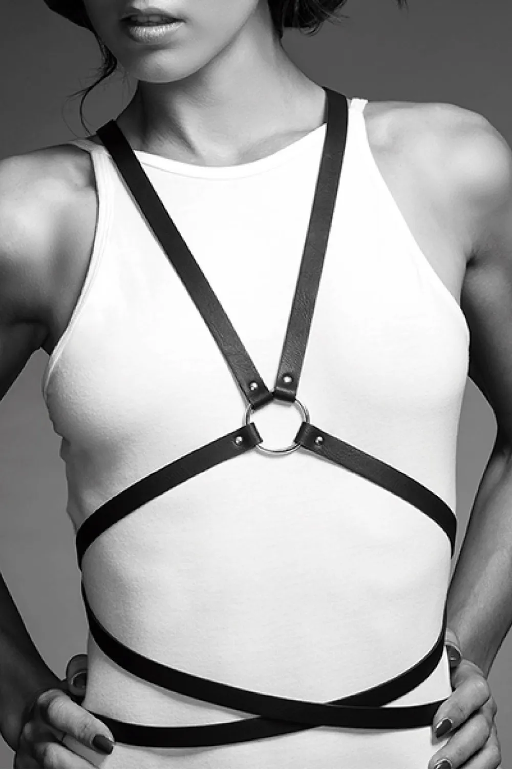 Maze Vegan Leather Wrap Harness