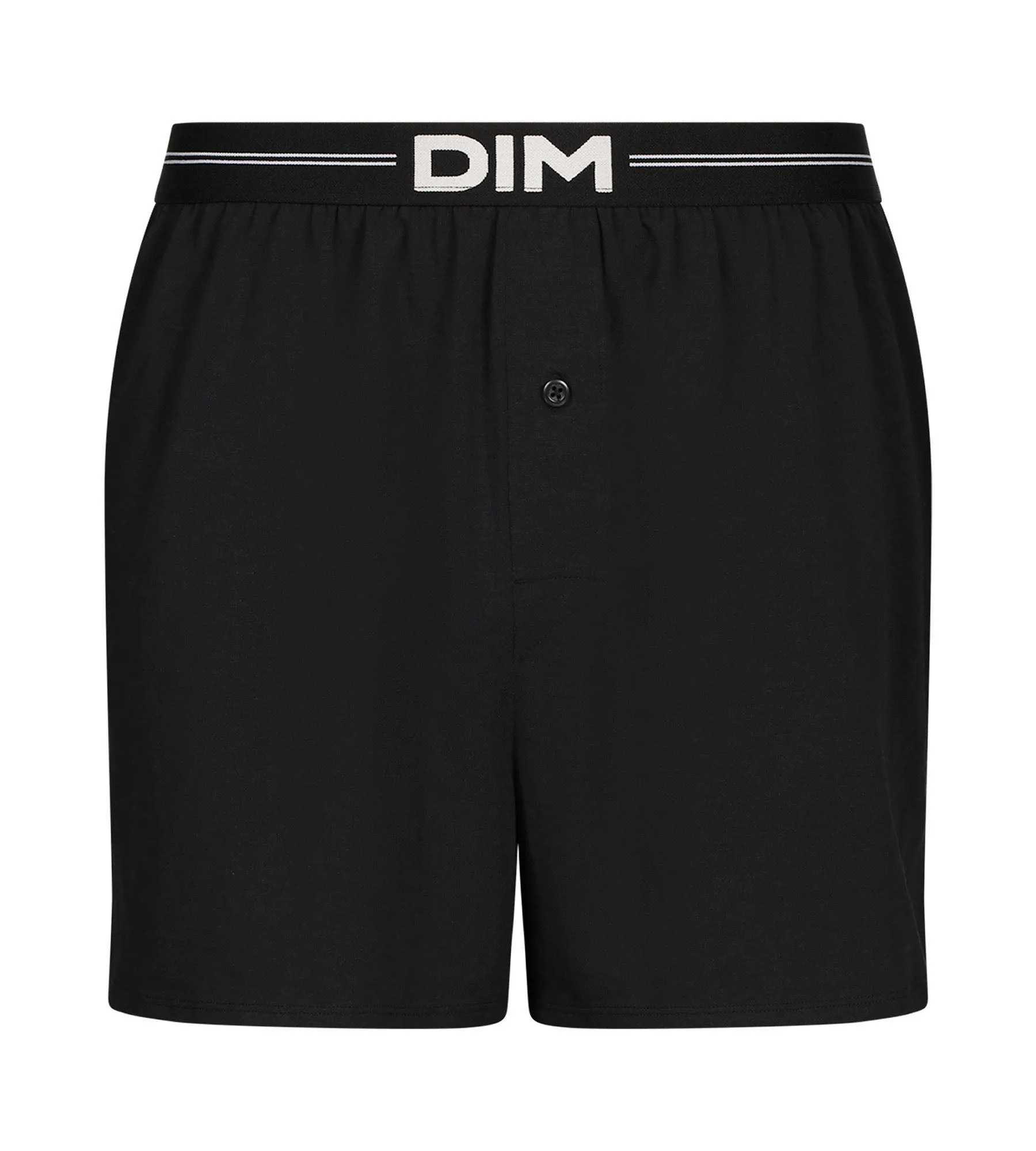 Men's cotton briefs Black Dim Icons Essentiel