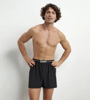 Men's cotton briefs Black Dim Icons Essentiel