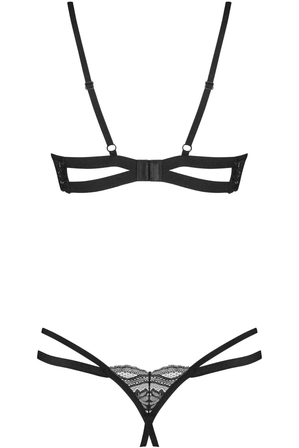 Nutris Open Bra & Crotchless Thong
