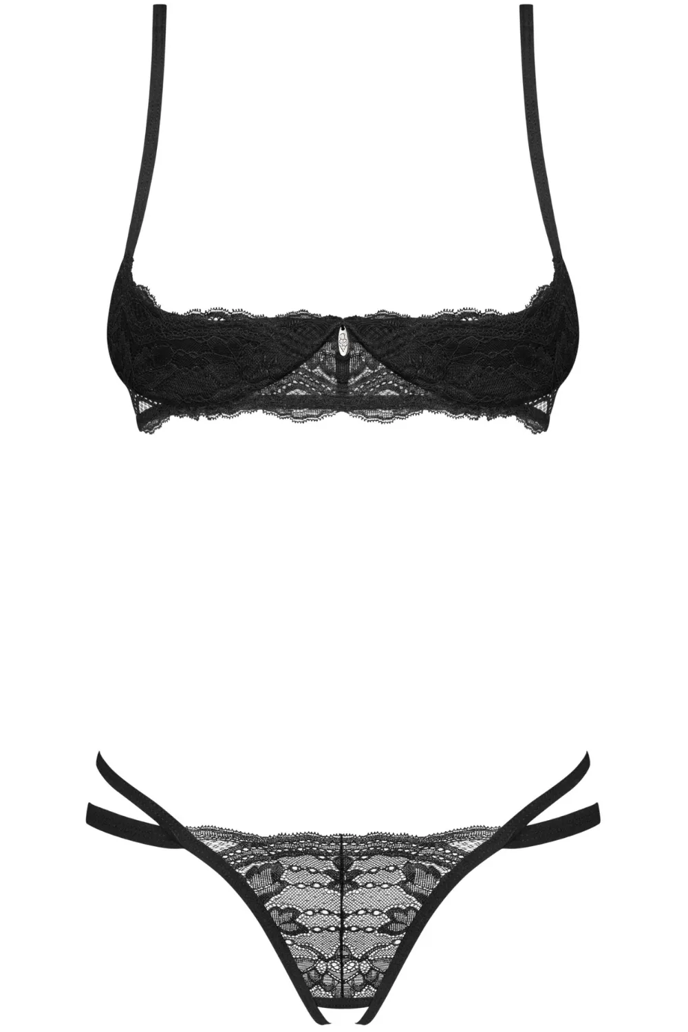 Nutris Open Bra & Crotchless Thong