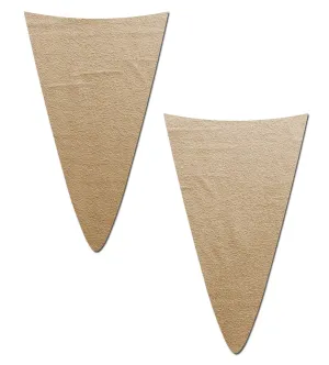PASTEASE STRAPLESS BIKINI MERKINS NUDE