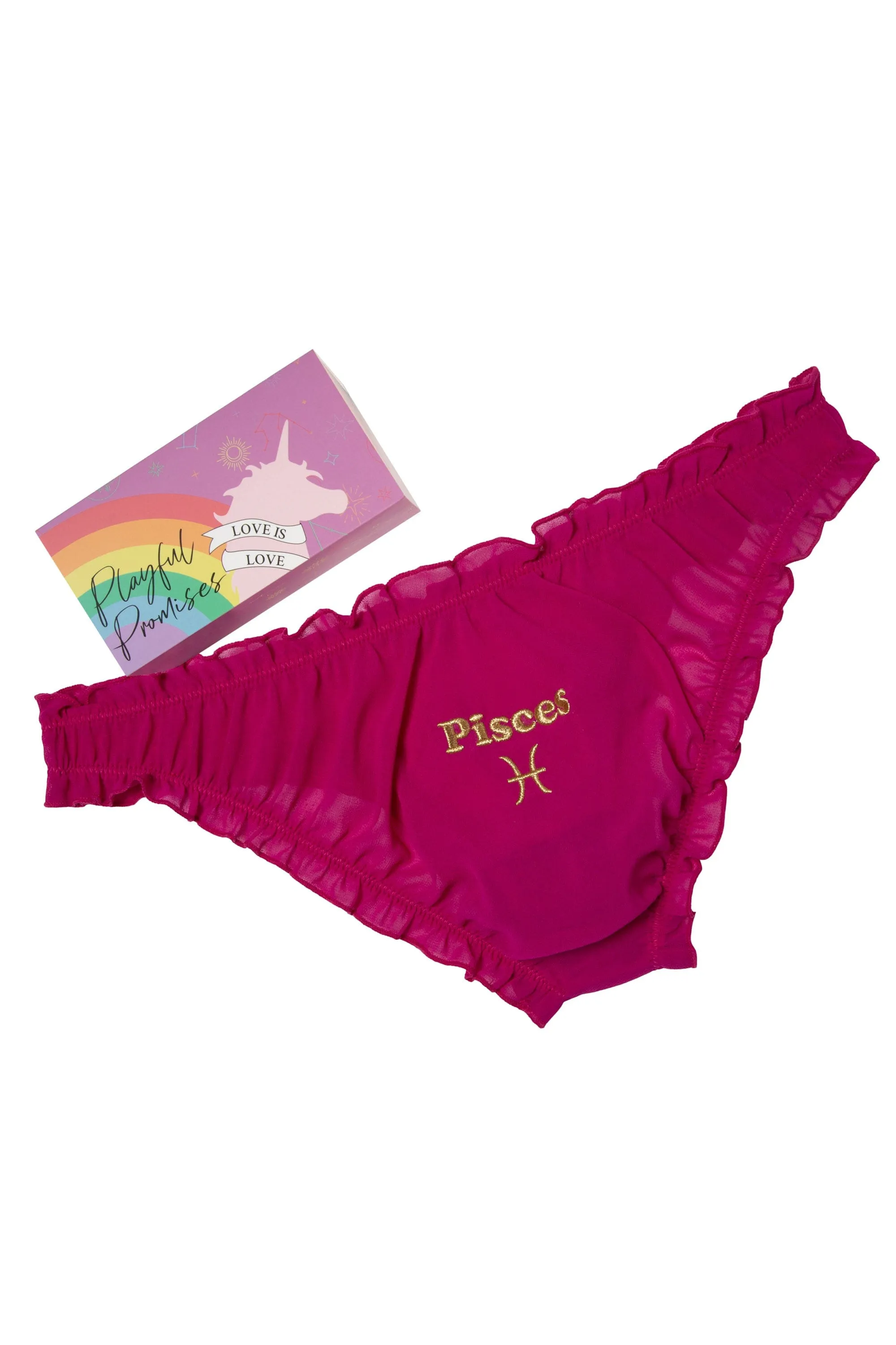 Pisces Chiffon Star Sign Knickers