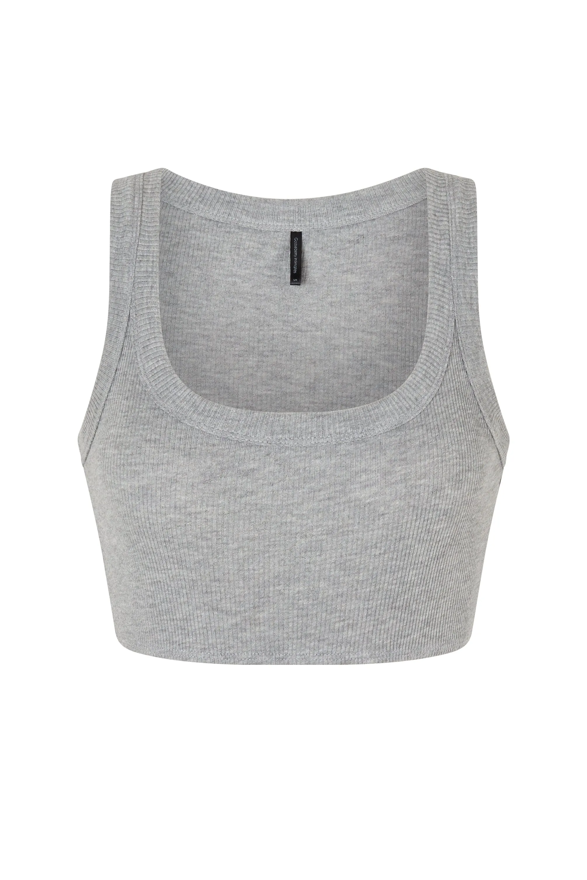 Rib Crop White