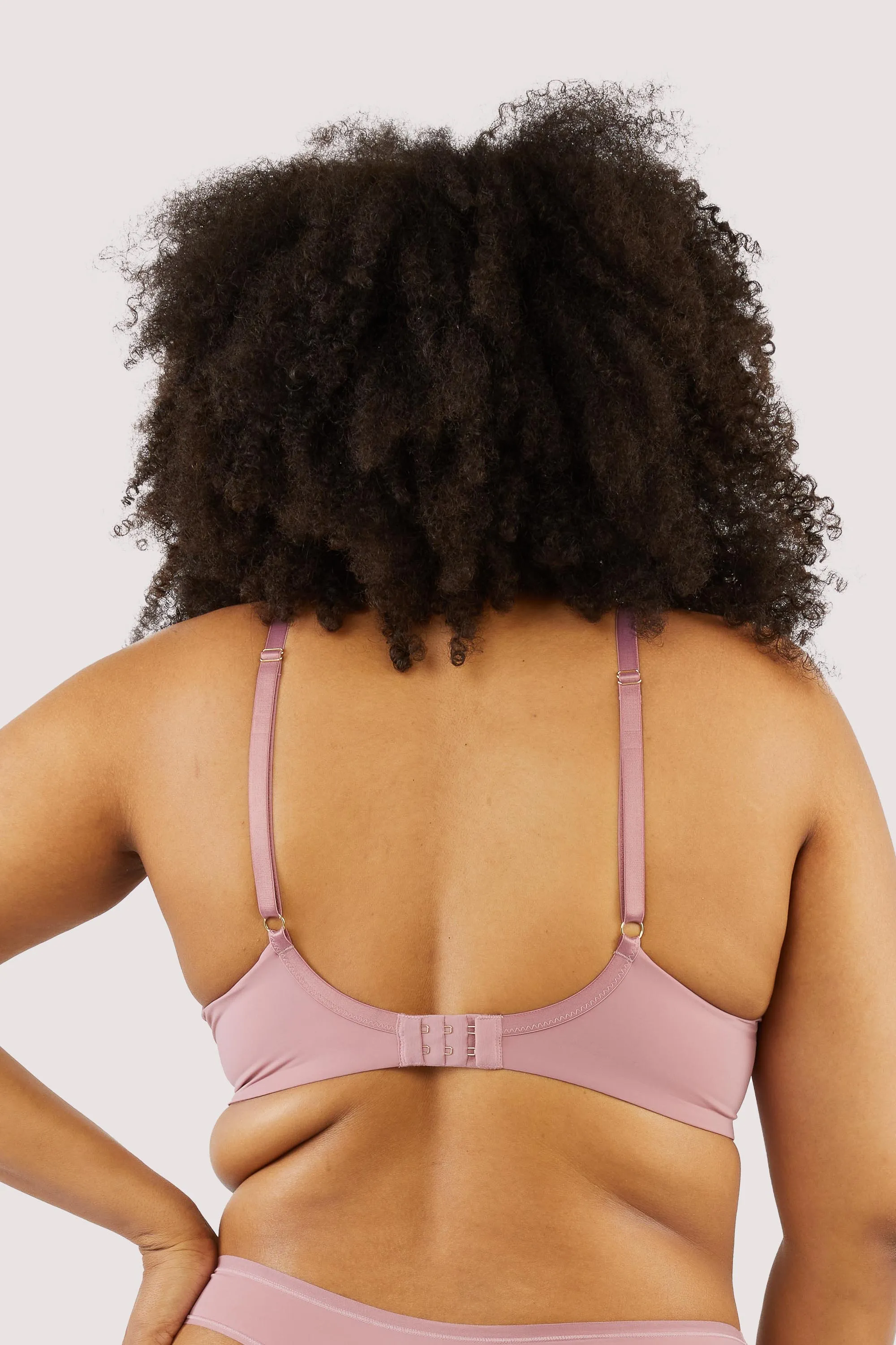Second Skin Rose Recycled Plunge Bra