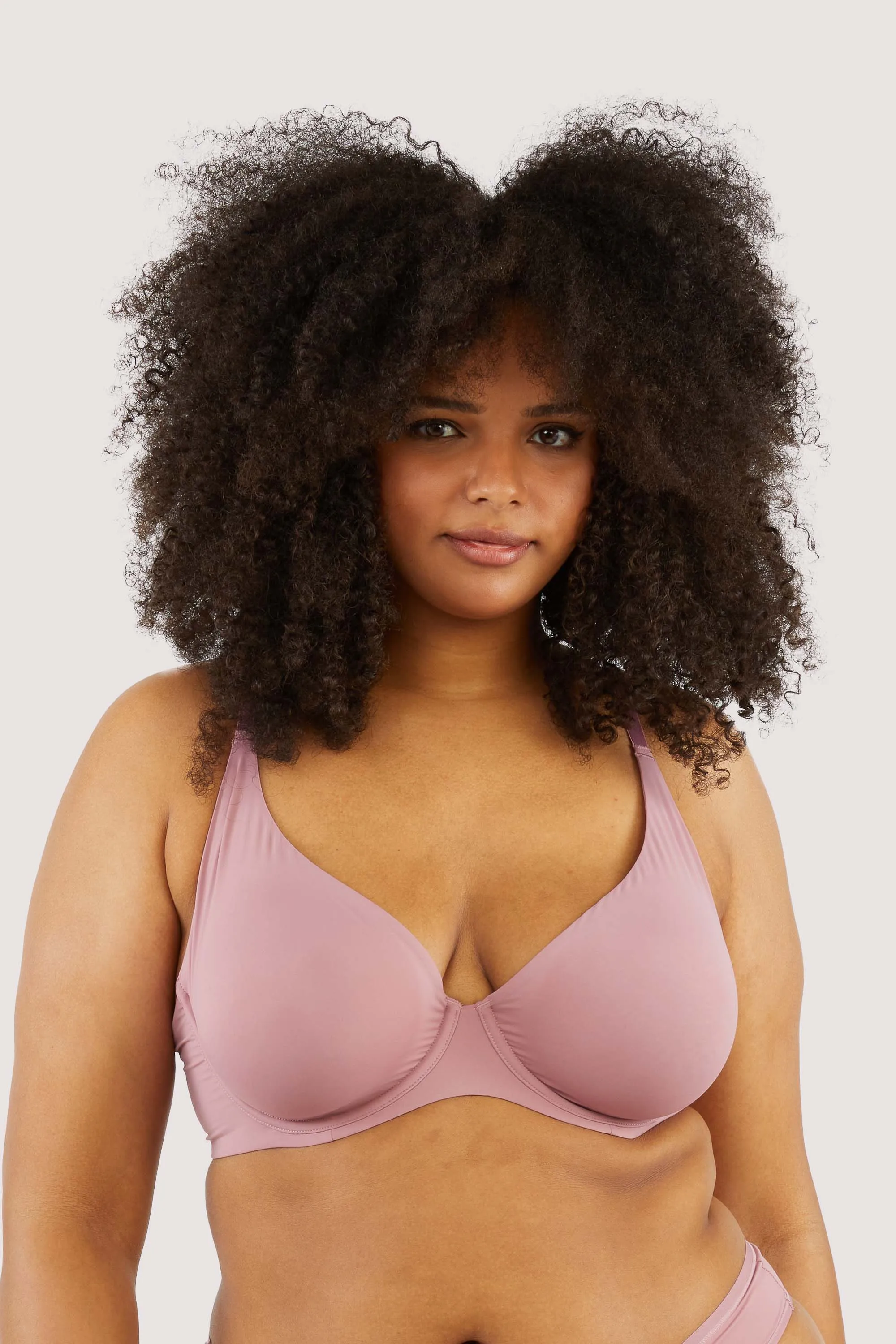 Second Skin Rose Recycled Plunge Bra