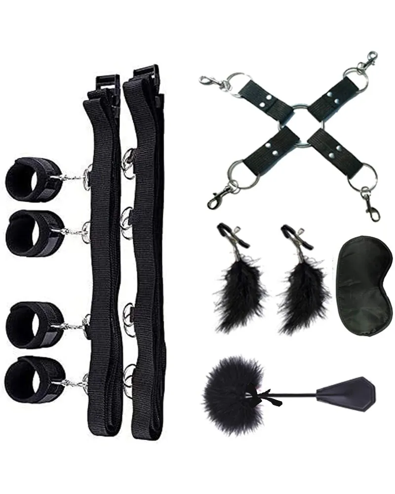 SM Bed Restraint Set. 5-Piece Kit