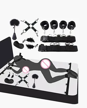 SM Bed Restraint Set. 5-Piece Kit