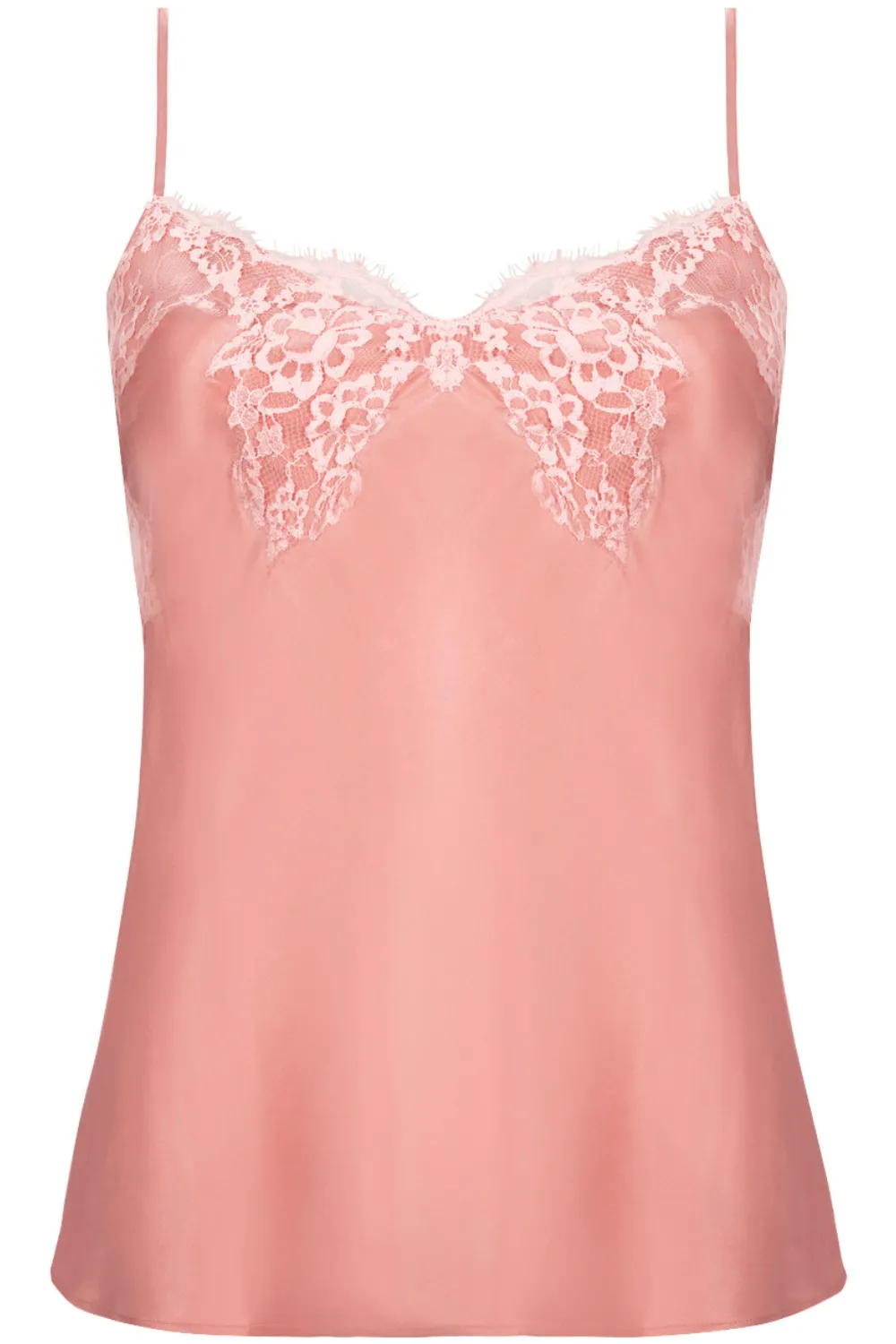 Splendeur Soie Camisole in Rose