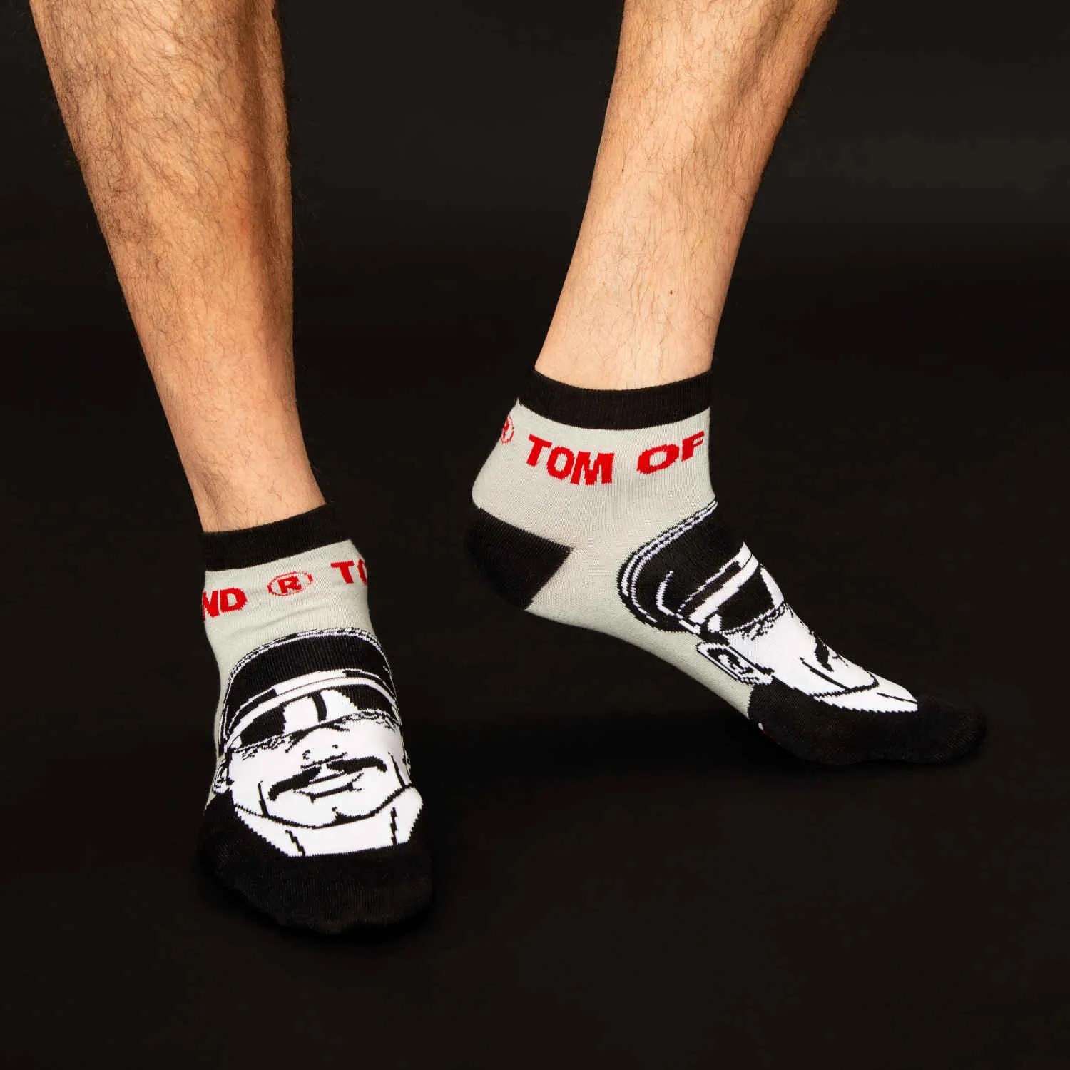 Tom of Finland - quarter - Quarter Crew Socks