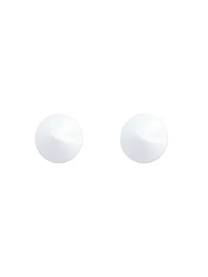 White round metal nipple pasties